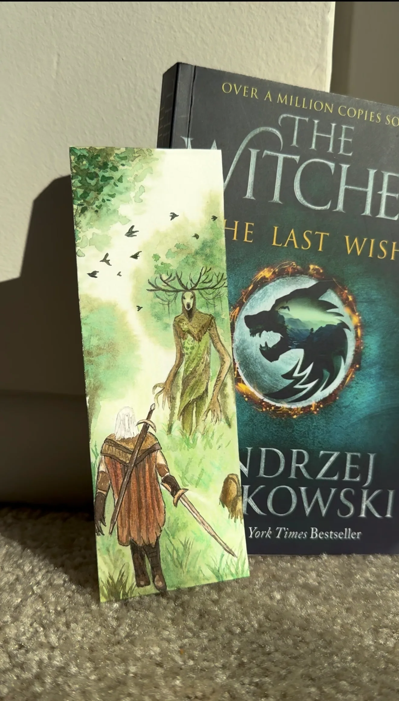 Leshen Watercolor Bookmark
