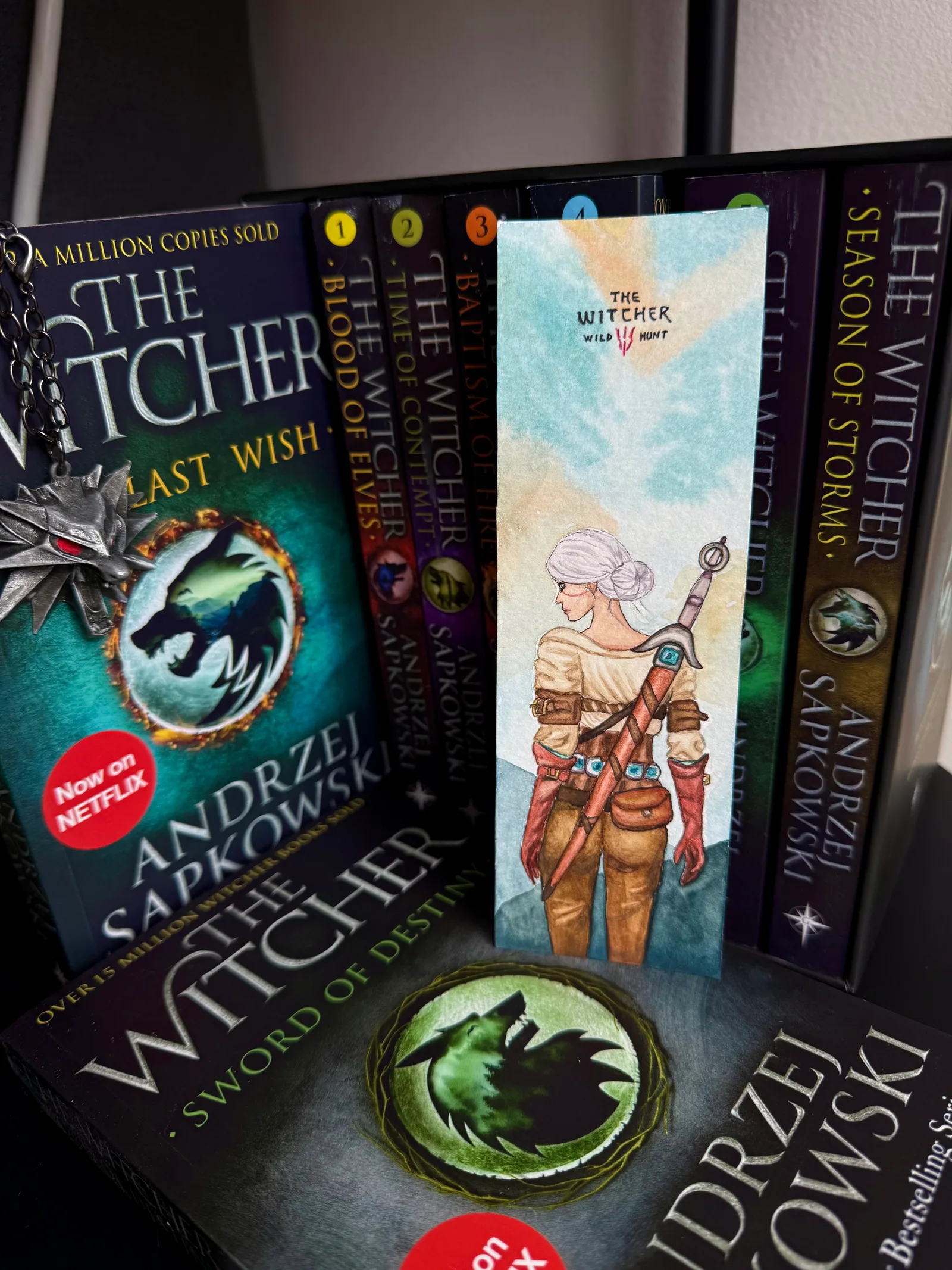 Ciri Watercolor Bookmark